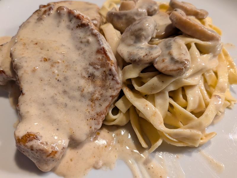 A photo for the page: Rahmschnitzel