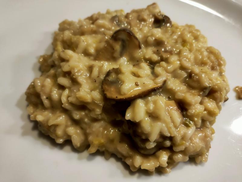 A photo for the page: Risotto ai Funghi e Taleggio