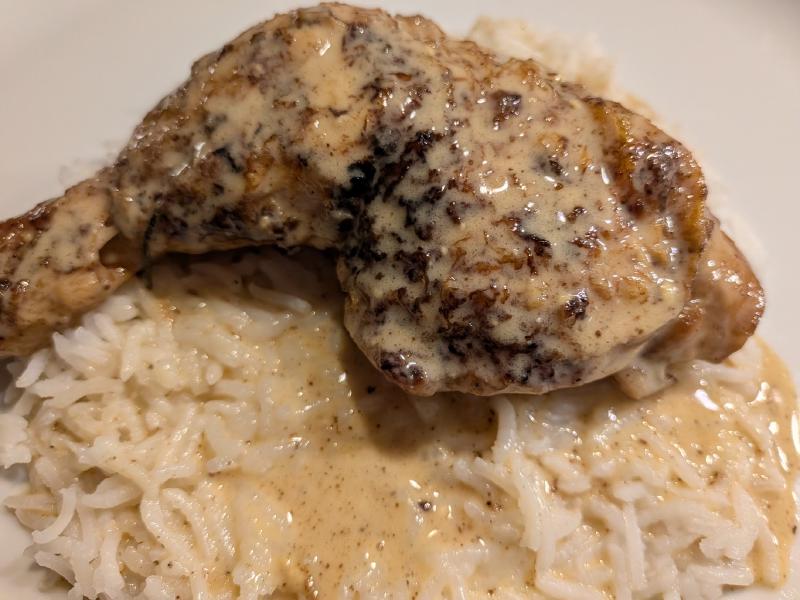 A photo for the page: Poulet à la Moutarde